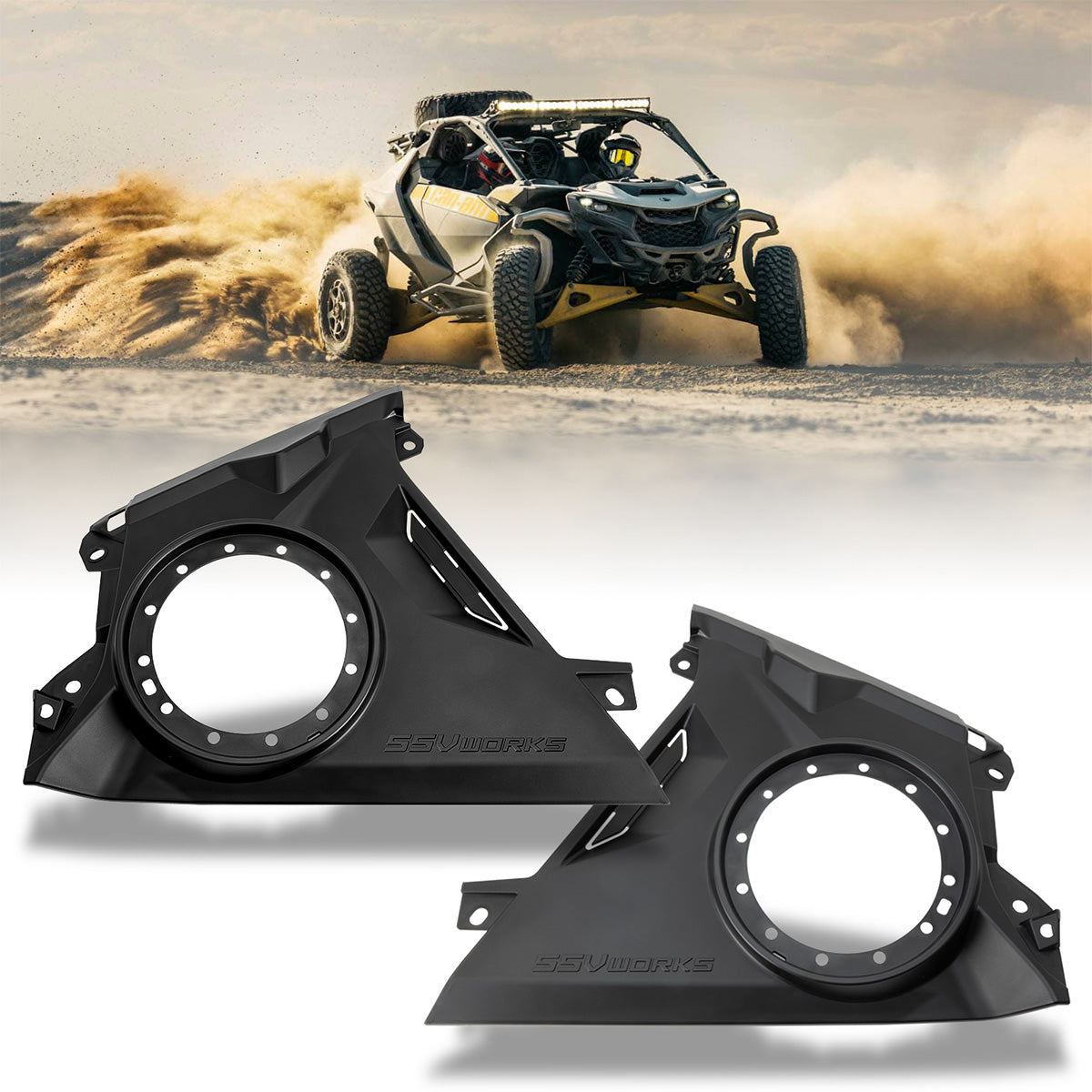 2024-2026 Can-Am® Maverick R Front-Dash 6.5