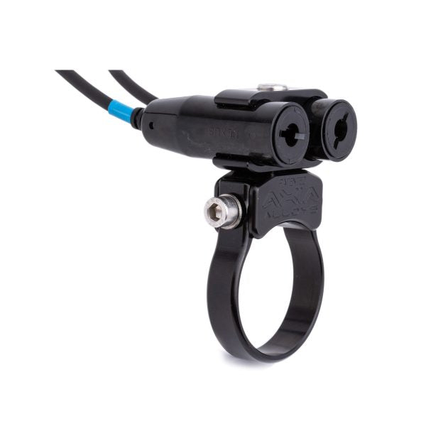 *AXIA ALLOYS - DOUBLE RACE RADIO JACK MOUNT – PCI / RUGGED (NO CLAMP)