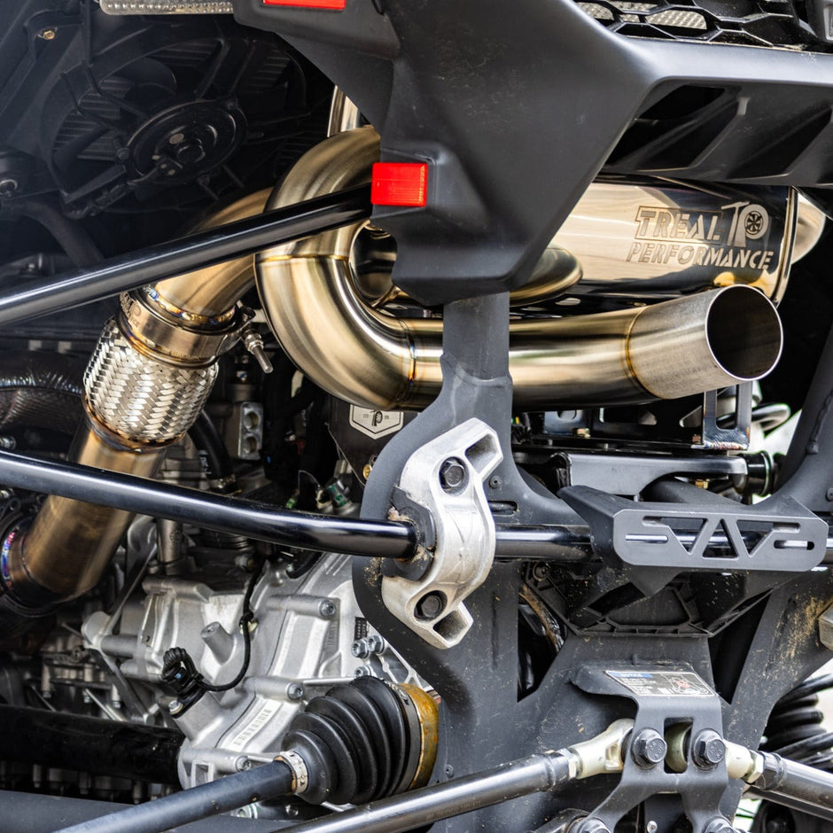 Treal Performance | 2024-2026 Can-Am Maverick R "The Patriot" Exhaust System