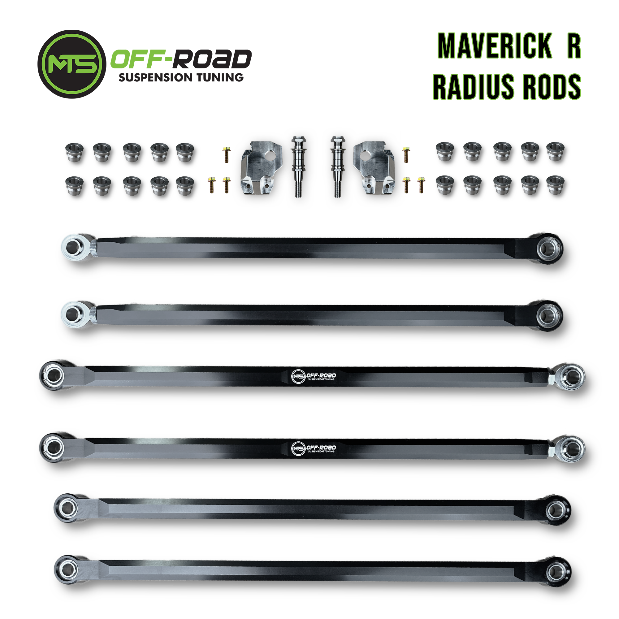 Cali Rods MTS Off-Road Can-Am Maverick R Radius Rods – Cali Offroad Shop