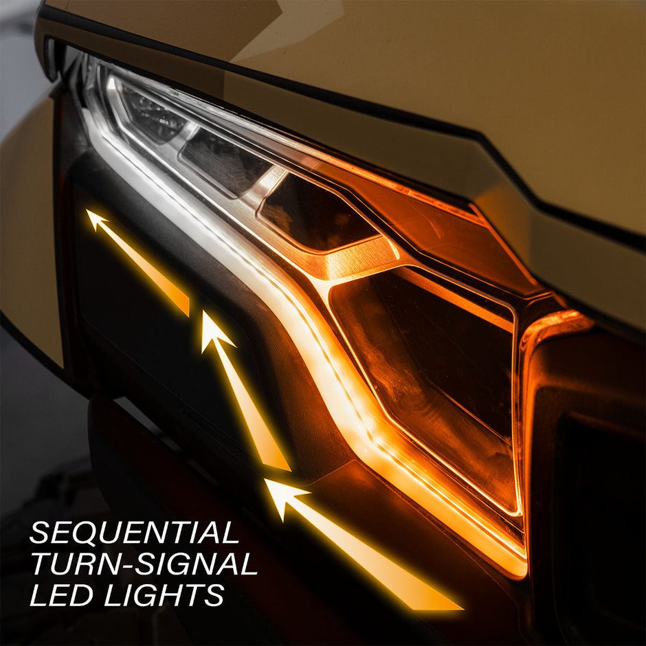 SWITCH Works Tango2 Polaris Xpedition Sequential turn signals with start up sequence 