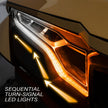 SWITCH Works Tango2 Polaris Xpedition Sequential turn signals with start up sequence 