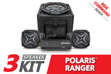 2018-2024 Polaris Ranger XP1000 3-Speaker SSV Audio-System for Ride Command