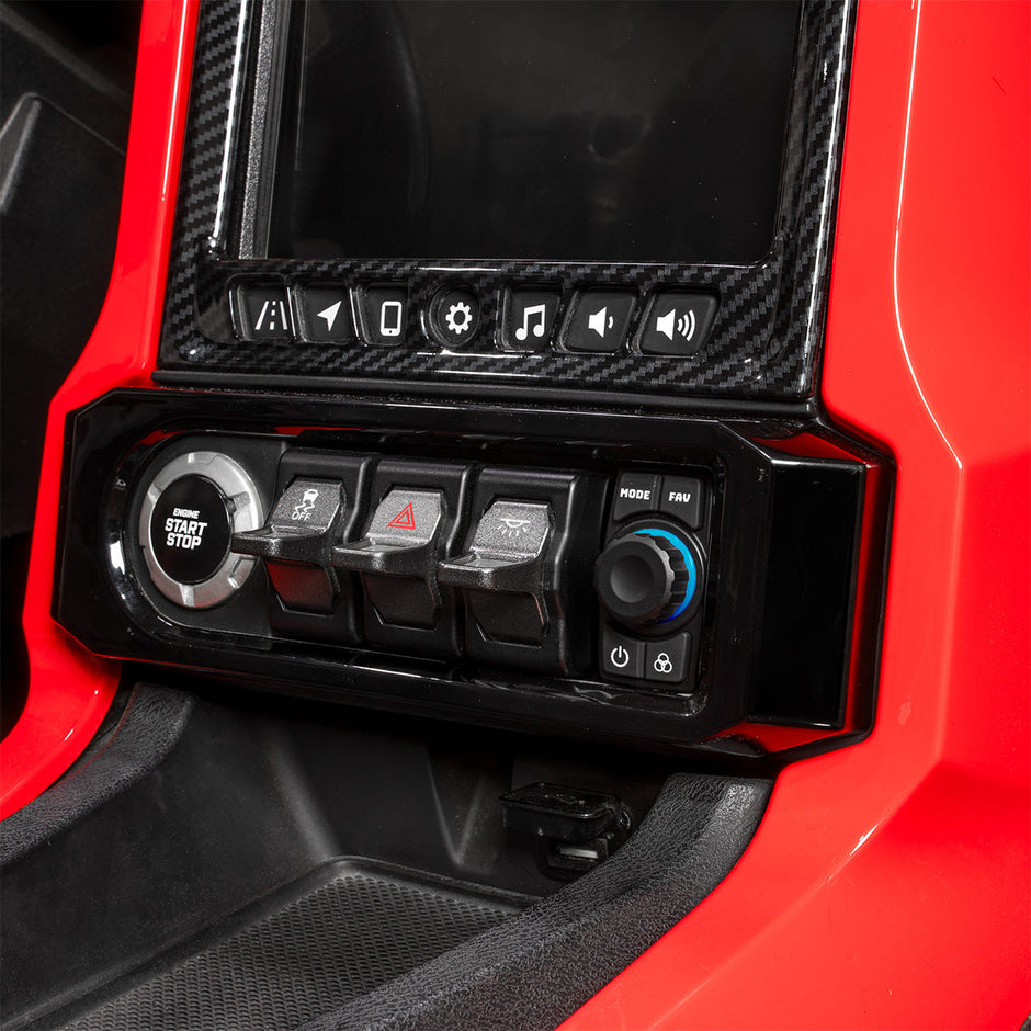 2018-2025 Polaris® Slingshot Phase-6 K-Spec 1400watt 5-Speaker Audio-System for Ride Command