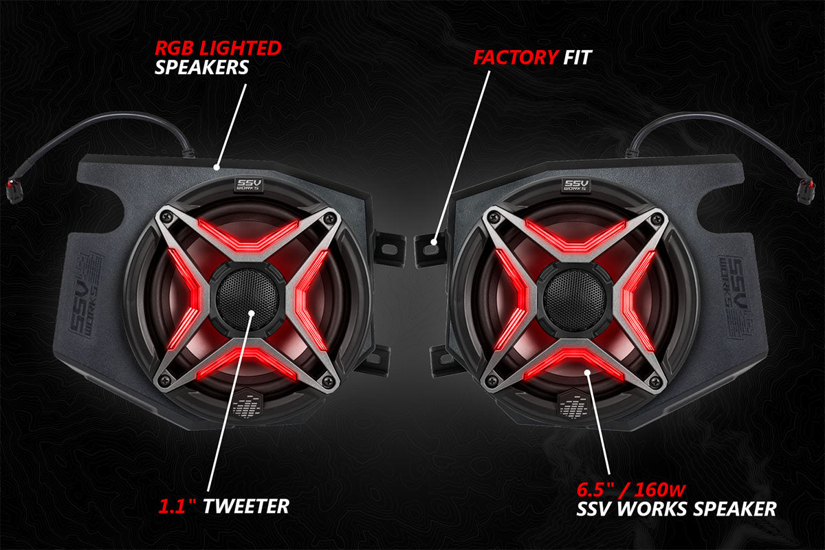 2014-2023 Polaris RZR Front Kick 6.5