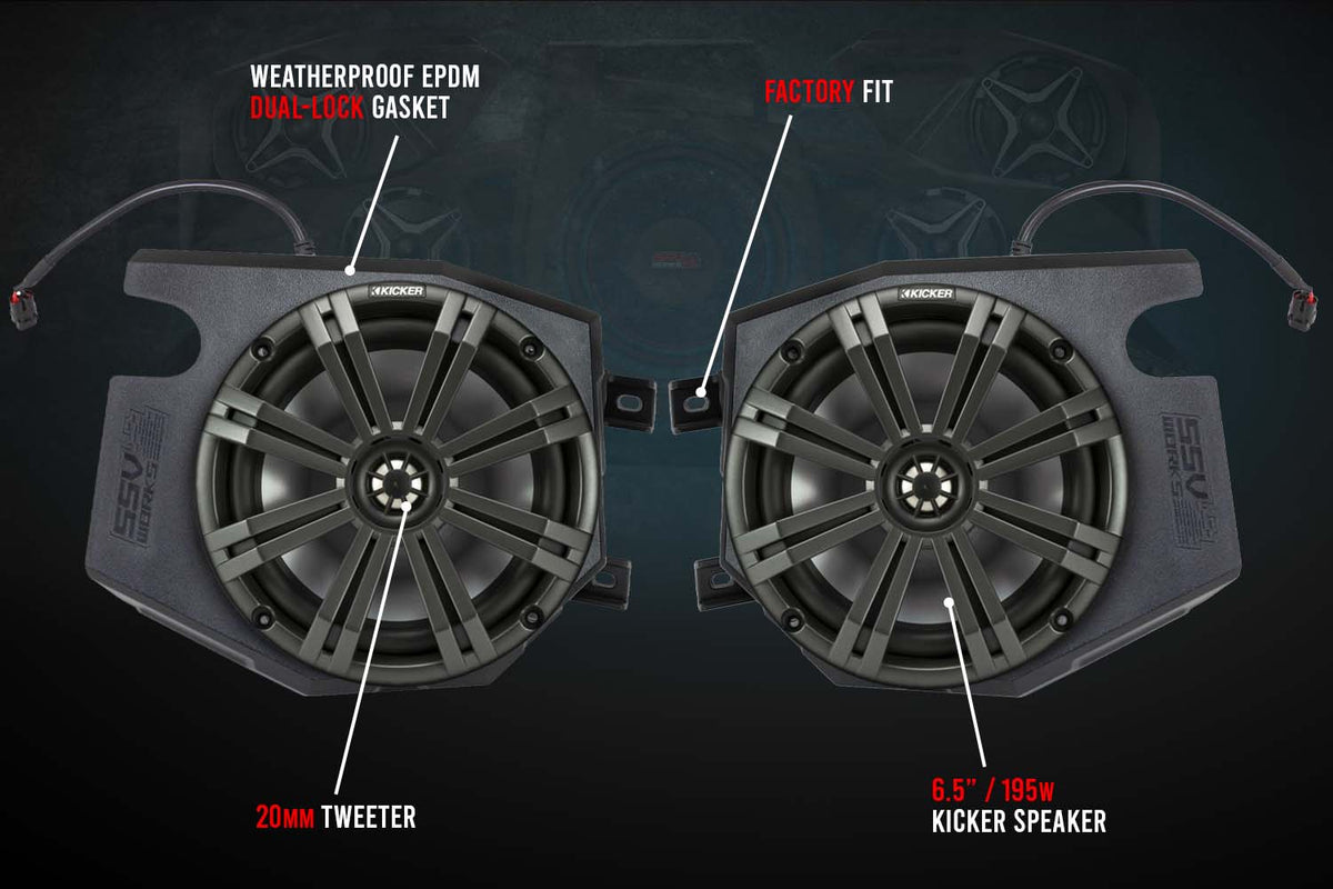 2014-2023 Polaris RZR Front Kick 6.5