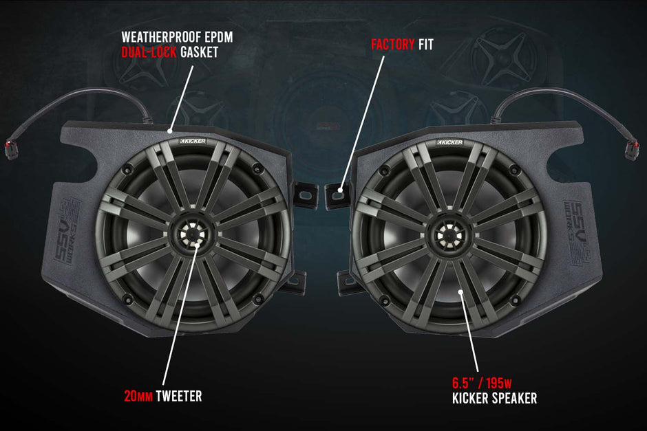 2014-2023 Polaris RZR Front Kick 6.5
