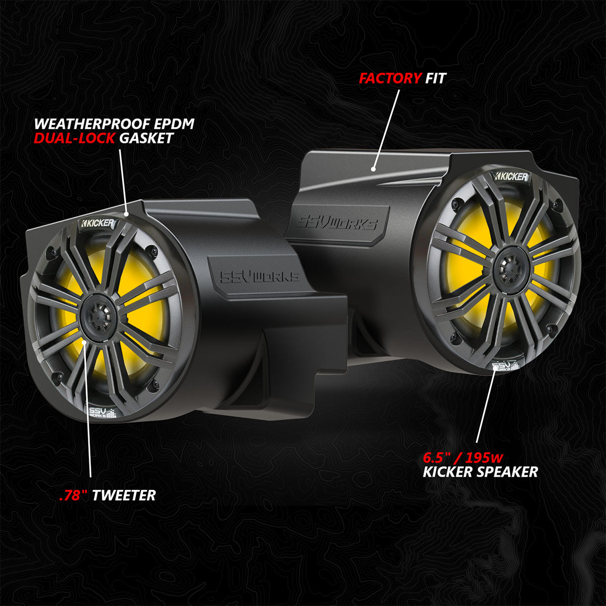 2020-2024 Polaris® RZR Pro Series In-Dash 6.5