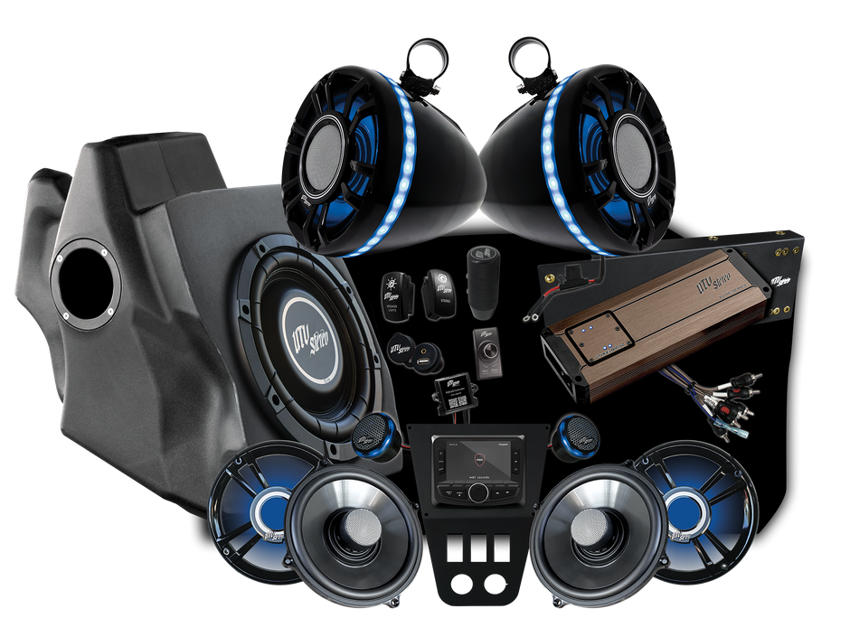 '20-'24 RZR® Pro Series Elite Stage 6 Stereo Kit | UTVS-PRO-S6-E