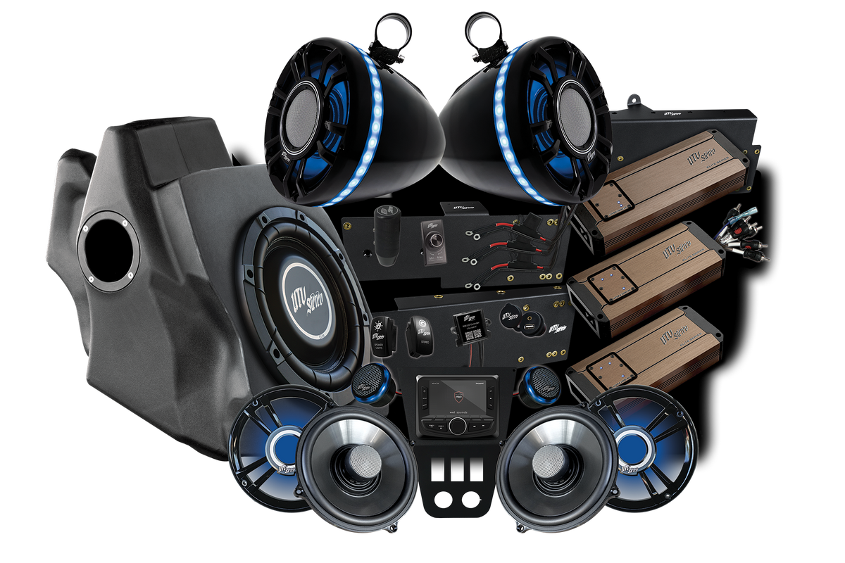 '20-'24 RZR® Pro Series Elite Stage 8 Stereo Kit | UTVS-PRO-S8-E