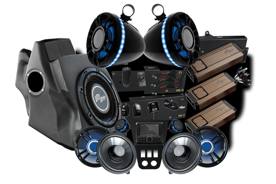 '20-'24 RZR® Pro Series Elite Stage 8 Stereo Kit | UTVS-PRO-S8-E