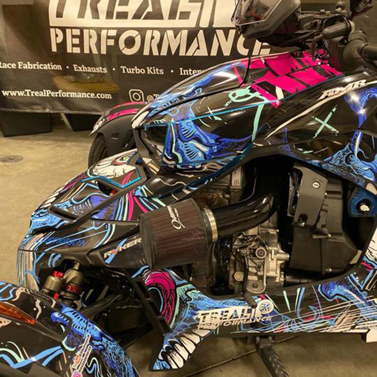 Treal Performance | 2019-2025 Can-Am Ryker Ram Air Intake System