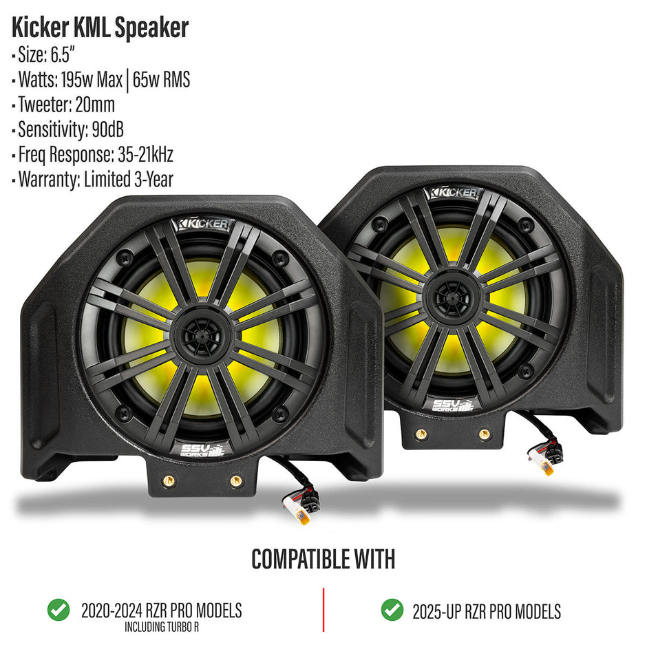 2020-2026 Polaris® RZR Pro R / Turbo R / Pro S / Pro XP 6.5