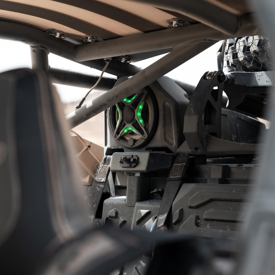 2025-2026 Polaris® RZR Pro R / Pro S / Pro XP Phase-7 K-Spec 7-Speaker Plug-&-Play Kit for Ride Command