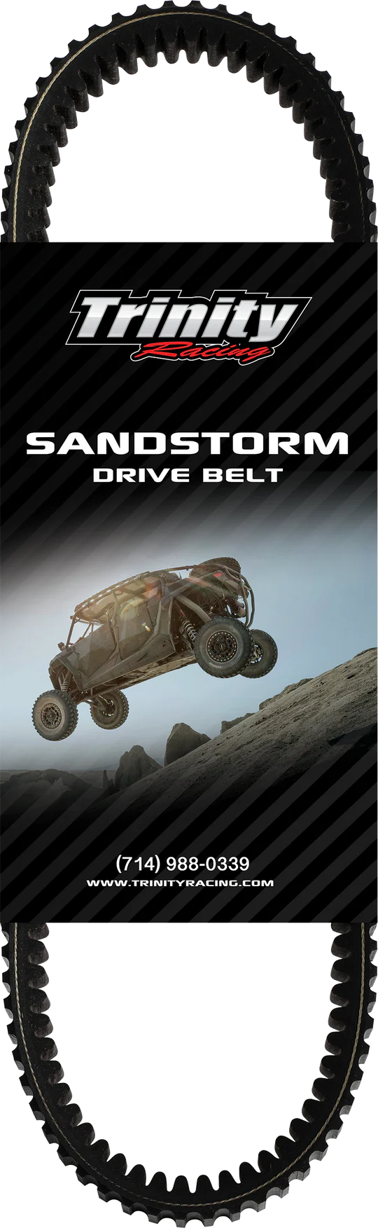 TRINITY RACING - SANDSTORM MAVERICK DRIVE BELT - CAN-AM MAVERICK/MAX
