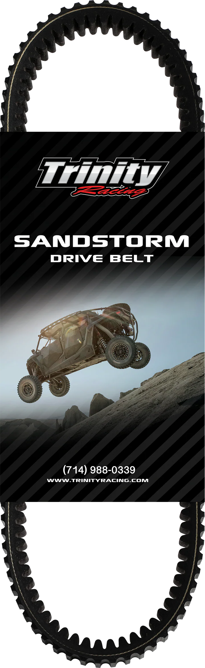TRINITY RACING - SANDSTORM WILDCAT DRIVE BELT - WILDCAT XX/XTR1000