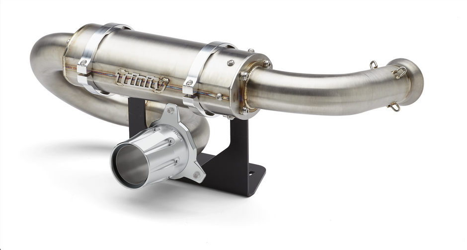 MAVERICK X3 EXHAUST - CENTER EXIT SLIP ON
