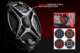 Interchangeable Color Grilles for SSV Works 6.5