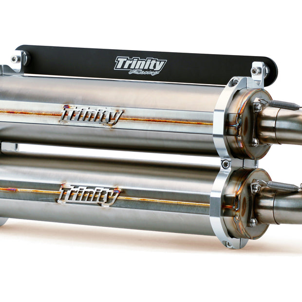 Stainless Steel RZR XP 1000 SLIP ON (2015-2023)