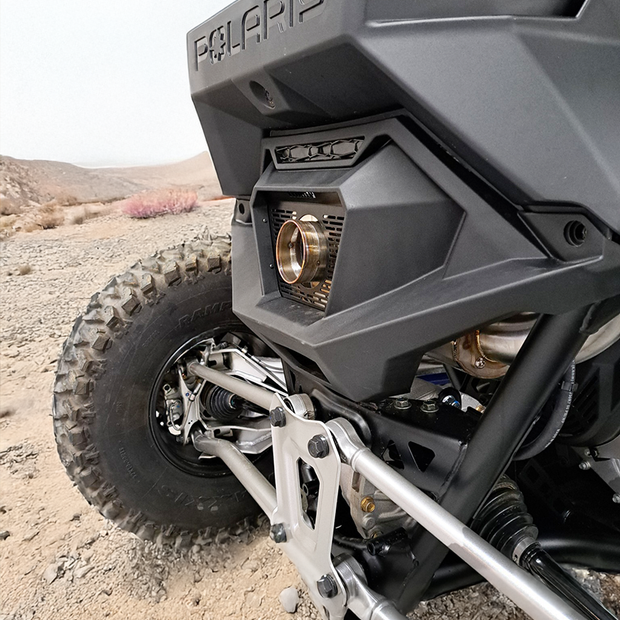 RZR PRO R CENTER EXIT SLIP-ON EXHAUST