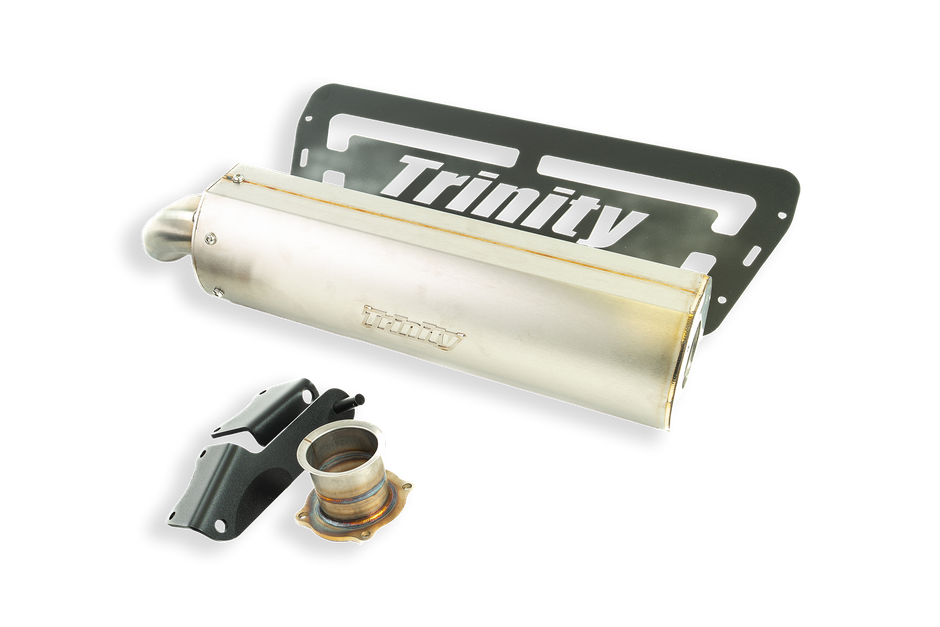 2024+ POLARIS RZR XP 1000 SLIP ON SINGLE STAINLESS