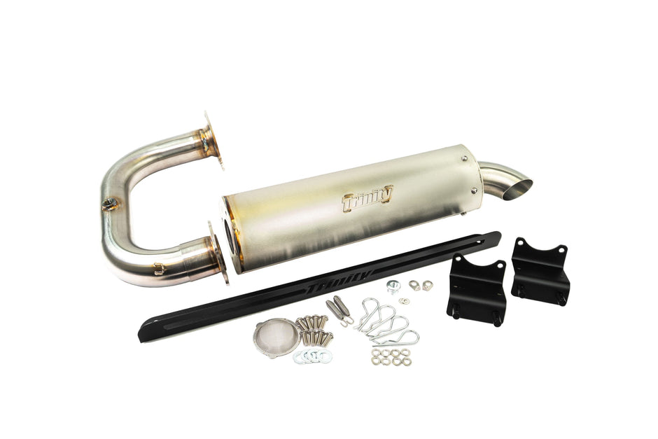 2019-2025 Honda Talon 1000R, 1000X SINGLE EXHAUST MUFFLER WITH CAT - SLIP ON