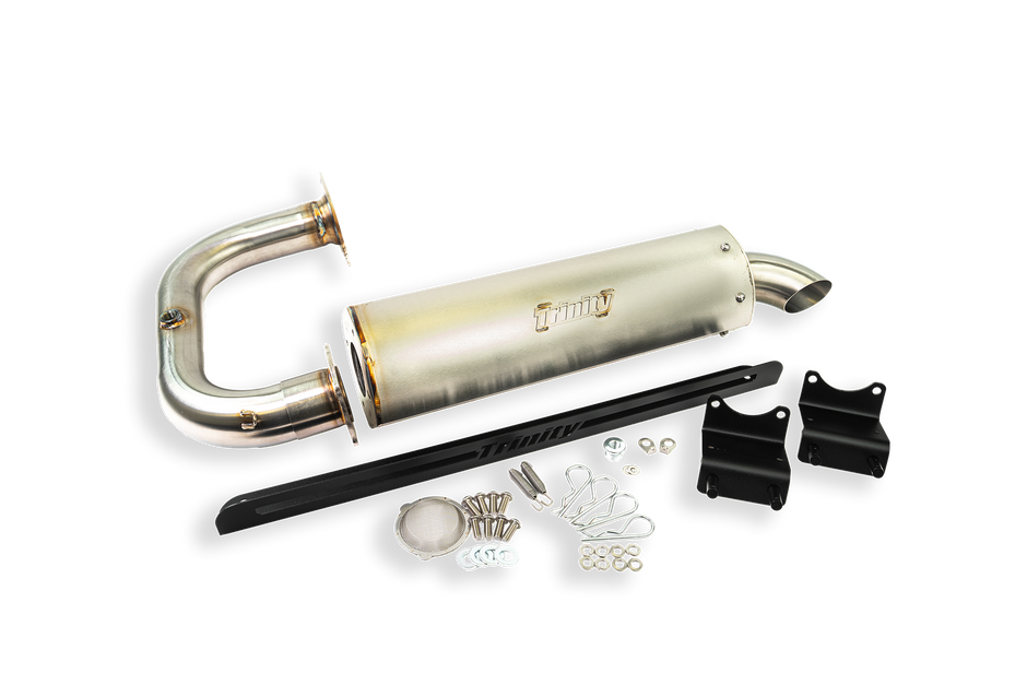 2019-2025 Honda Talon 1000R, 1000X SINGLE EXHAUST MUFFLER WITH CAT - SLIP ON