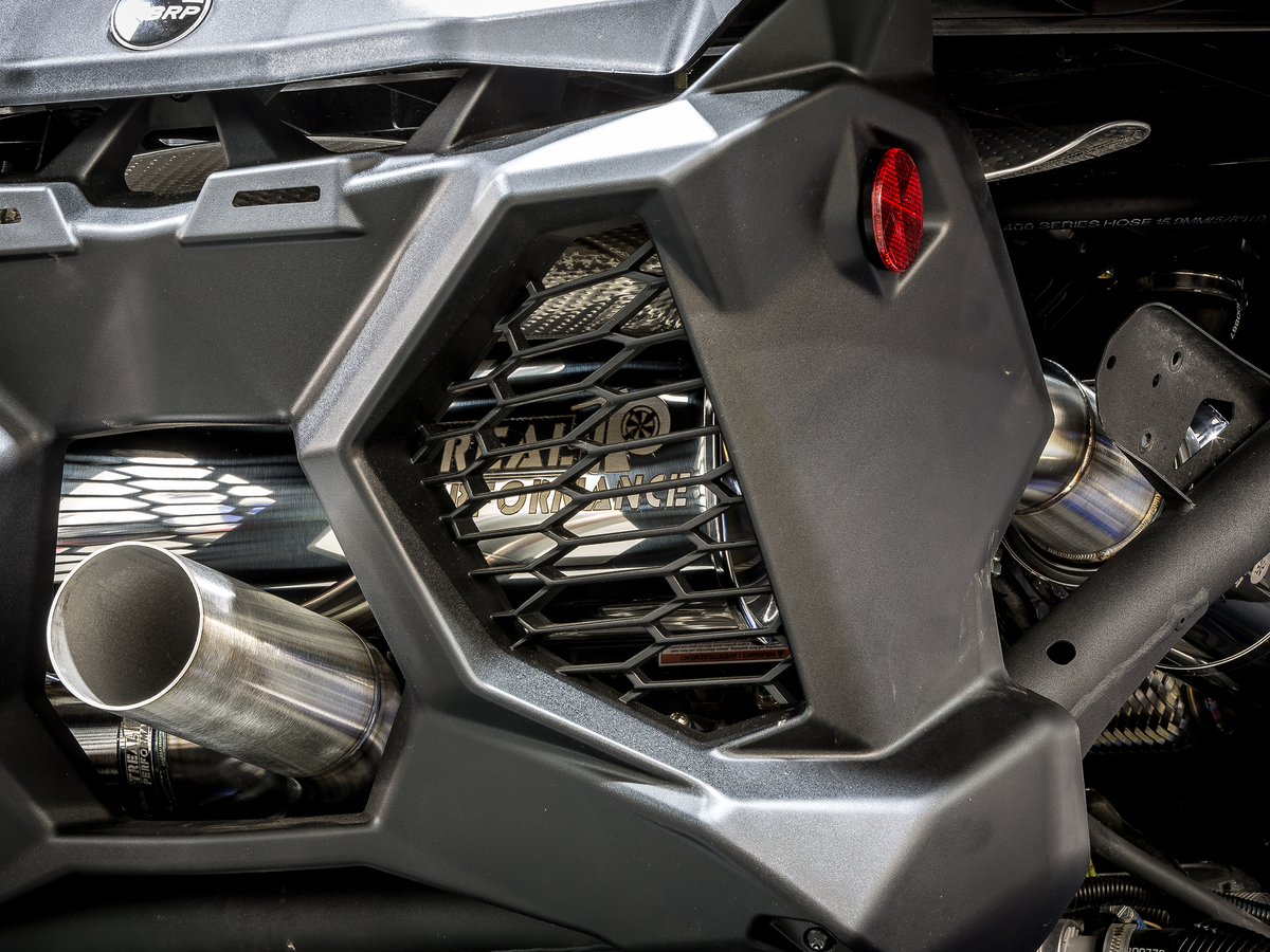 Treal Performance | 2017-2025 Can-Am Maverick X3 Quiet Trail Exhaust System
