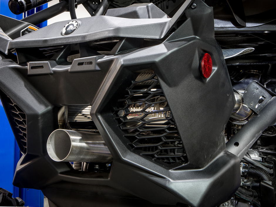 Treal Performance | 2017-2025 Can-Am Maverick X3 Quiet Trail Exhaust System