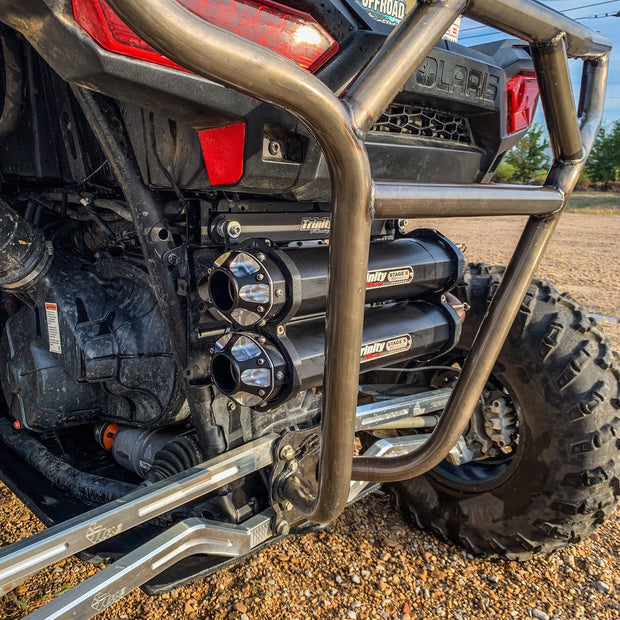 Contrast Cut Muffler Tip