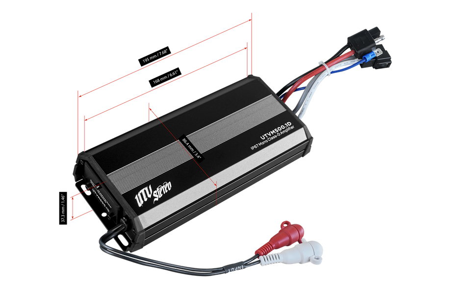 M-Series 500W Mono Amplifier | UTVM-500.1D Kawasaki