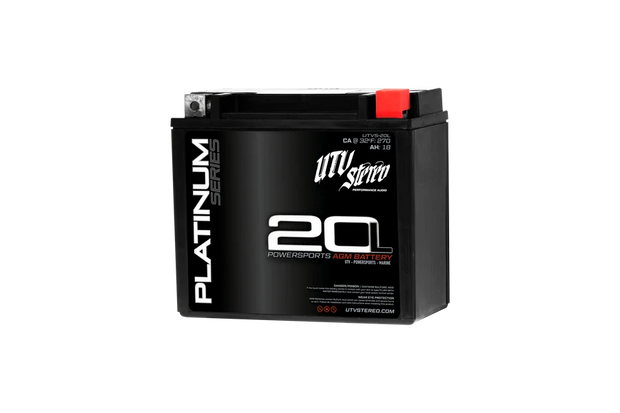 *UTV STEREO - PLATINUM SERIES AGM 20L BATTERY
