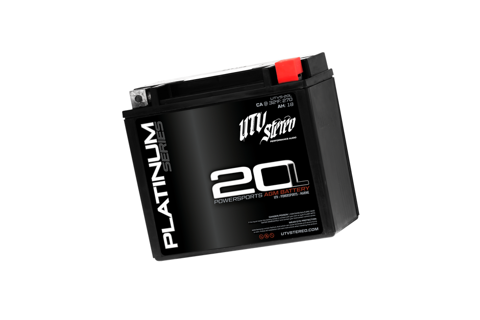 Platinum Series AGM 20L Battery | UTVS-20L