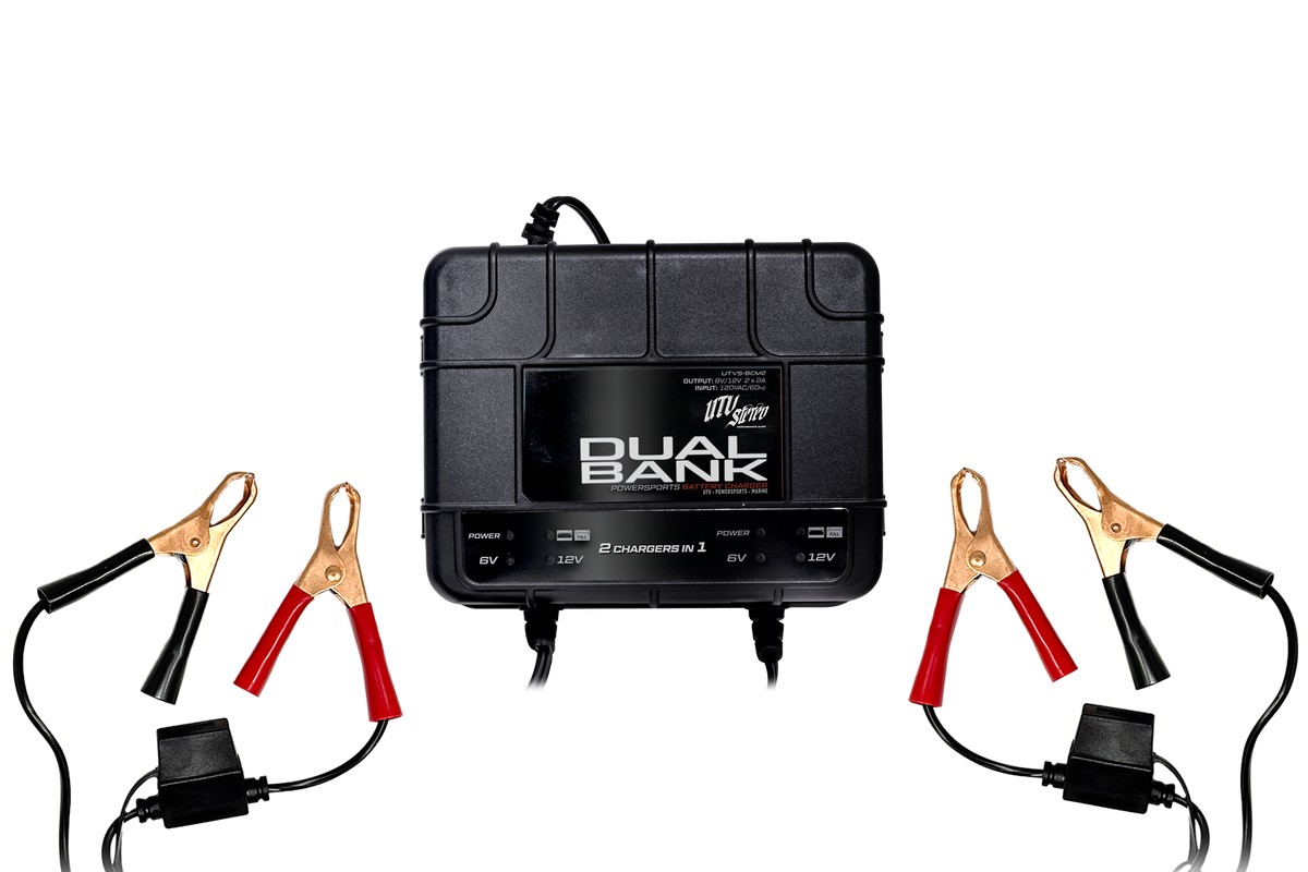 Dual-Bank Battery Charger / Maintainer | UTVS-BCM2