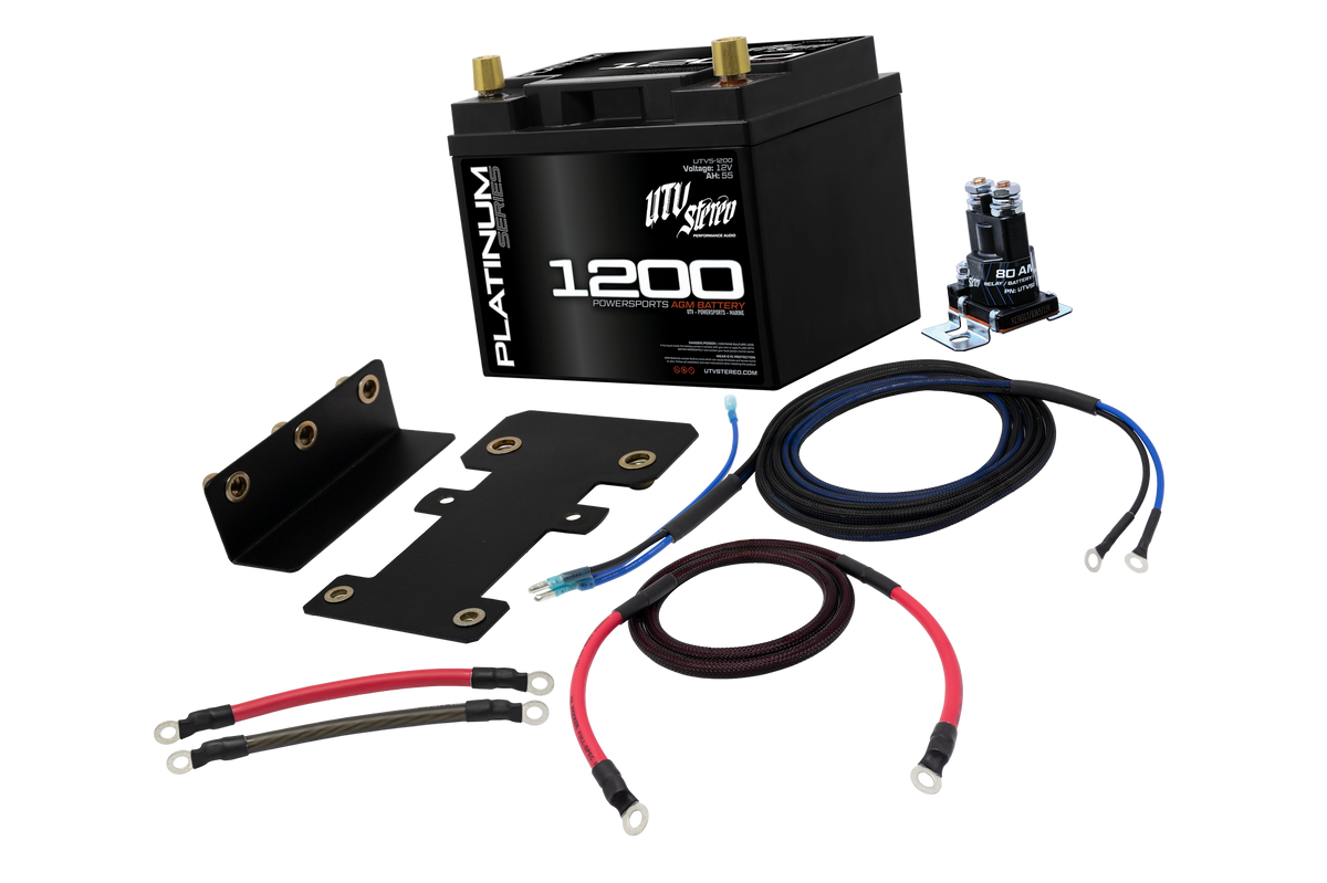 Kawasaki Teryx H2 2nd Battery Kit | UTVS-H2-2BATT-KIT