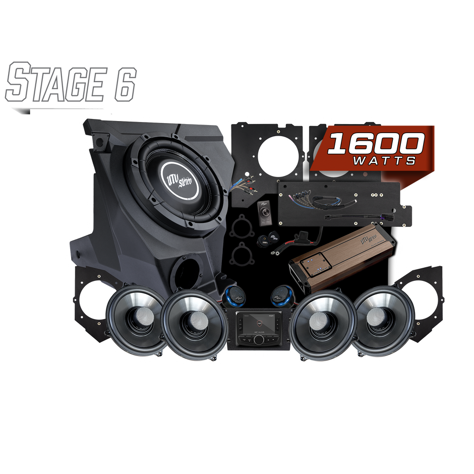 KAWASAKI® TERYX H2 Elite Stage 6 Stereo Kit | UTVS-H2-S6