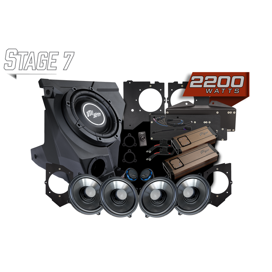 KAWASAKI® TERYX H2 GARMIN TREAD® Elite Stage 7 Stereo Kit | UTVS-H2-S7-GRM