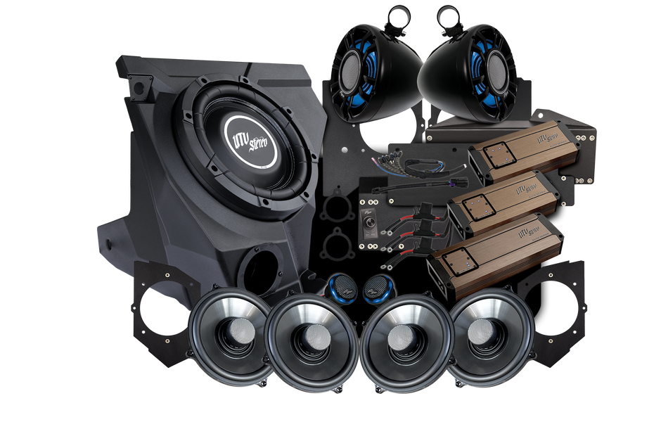 KAWASAKI® TERYX H2 GARMIN TREAD® Elite Stage 8 Stereo Kit | UTVS-H2-S8-GRM