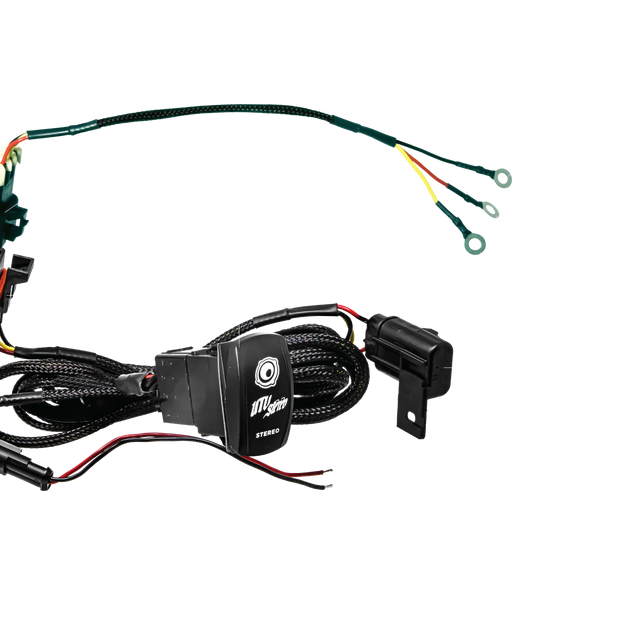 *UTV STEREO - SOURCE UNIT HARNESS + ROCKER SWITCH