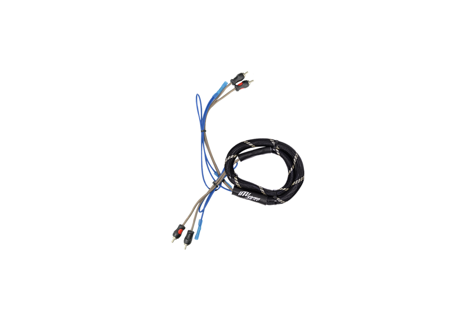UTV Stereo 6-Channel RCA Harness - Front, Rear, Subwoofer, + Remote | UTVS-HRN-RCA-3