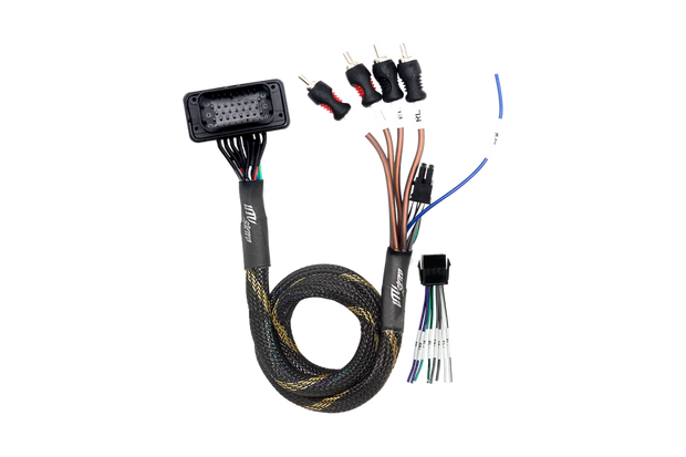 *UTV STEREO - '20-'26 RZR® PRO SERIES RIDE COMMAND FRONT & REAR RCA OUTPUT + SPEAKER WIRE & REMOTE
