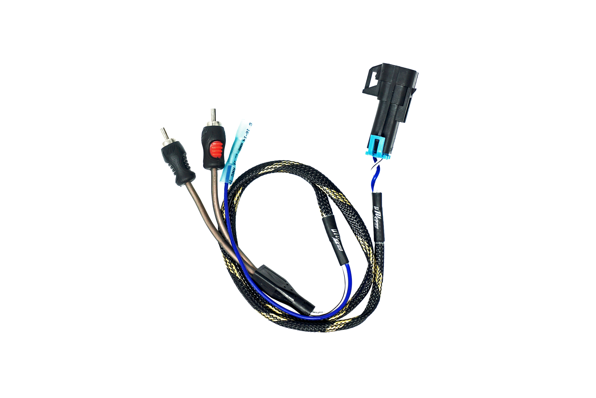 '20-'26 RZR® Pro Series Ride Command Subwoofer RCA Output Harness + Remote | UTVS-PRO-RC-SUB-OUT