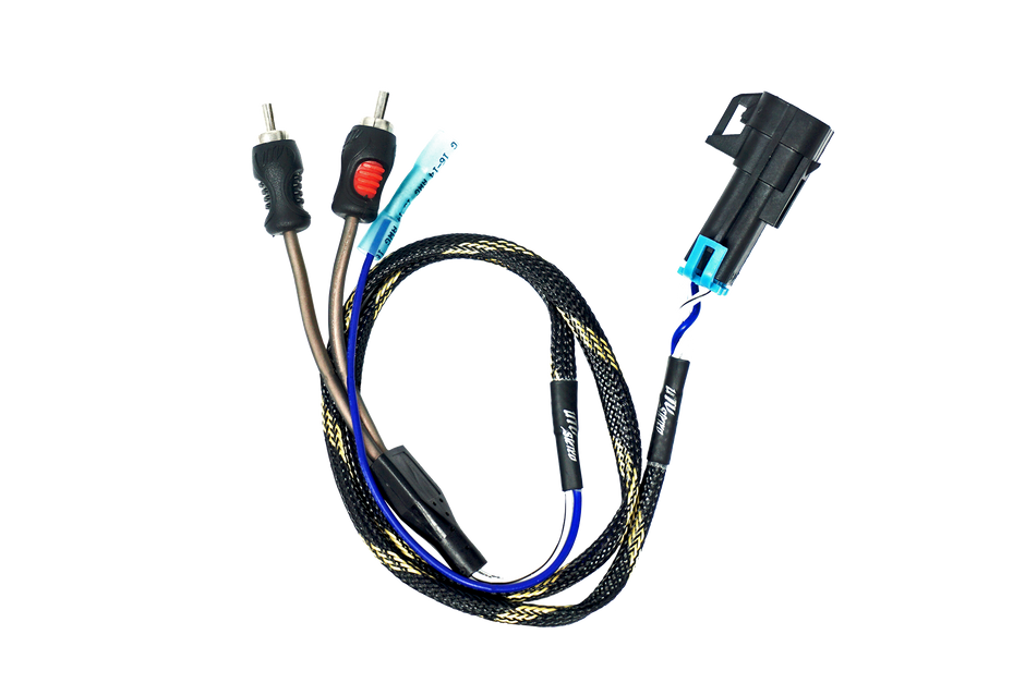 '20-'26 RZR® Pro Series Ride Command Subwoofer RCA Output Harness + Remote | UTVS-PRO-RC-SUB-OUT
