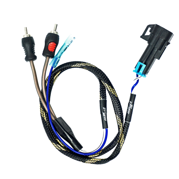 '20-'26 RZR® Pro Series Ride Command Subwoofer RCA Output Harness + Remote | UTVS-PRO-RC-SUB-OUT