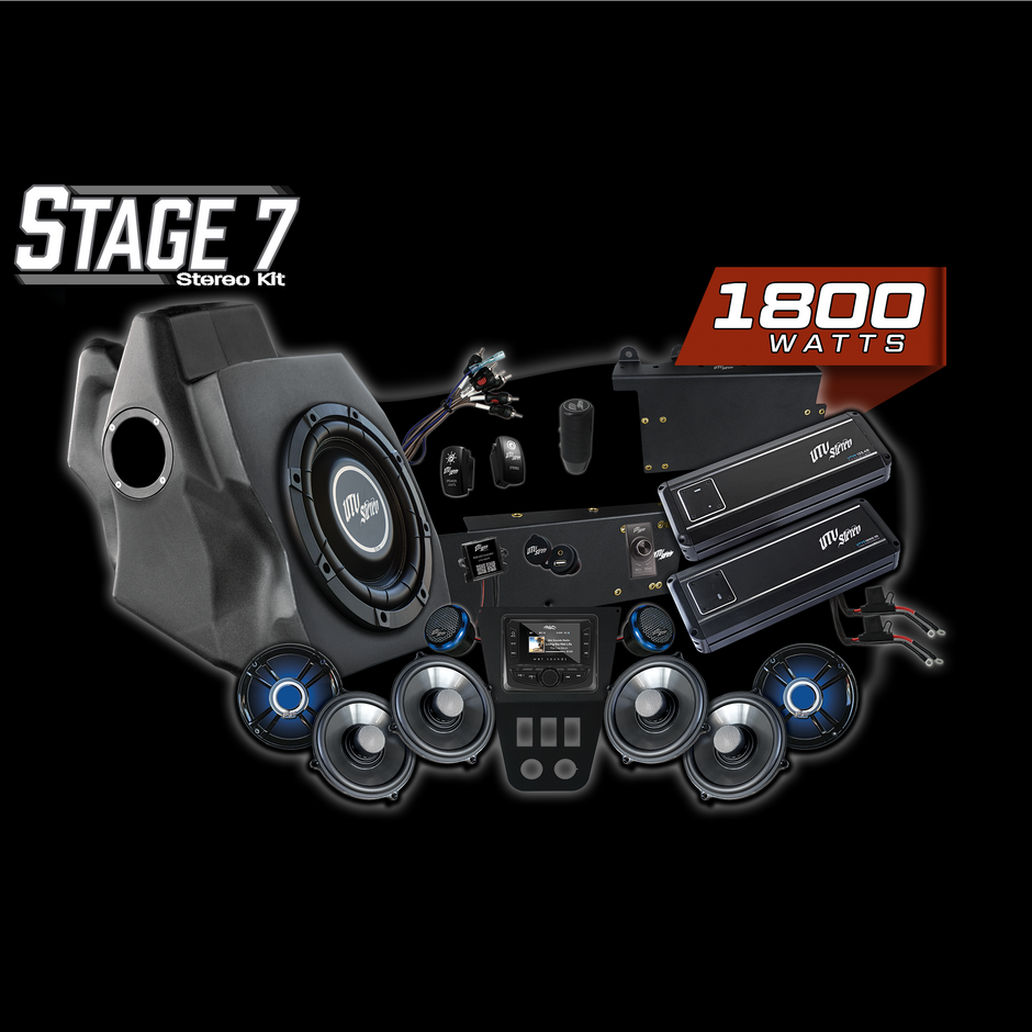 '20-'24 RZR® Pro Series Signature Stage 7 Stereo Kit | UTVS-PRO-S7-S