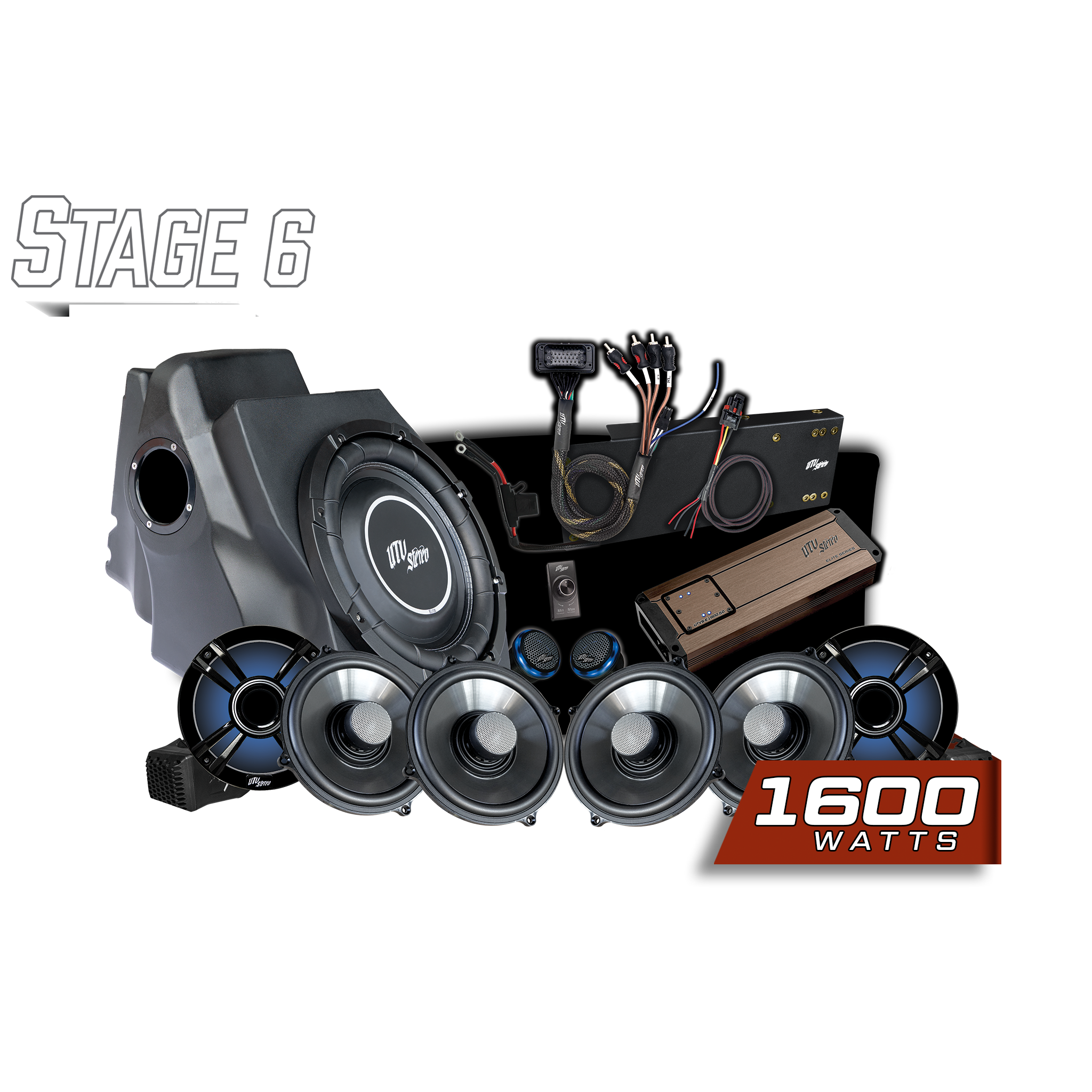 '25-'26 RZR® Pro Series Ride Command® Stage 6 Stereo Kit | UTVS-PRO2-S6-RC