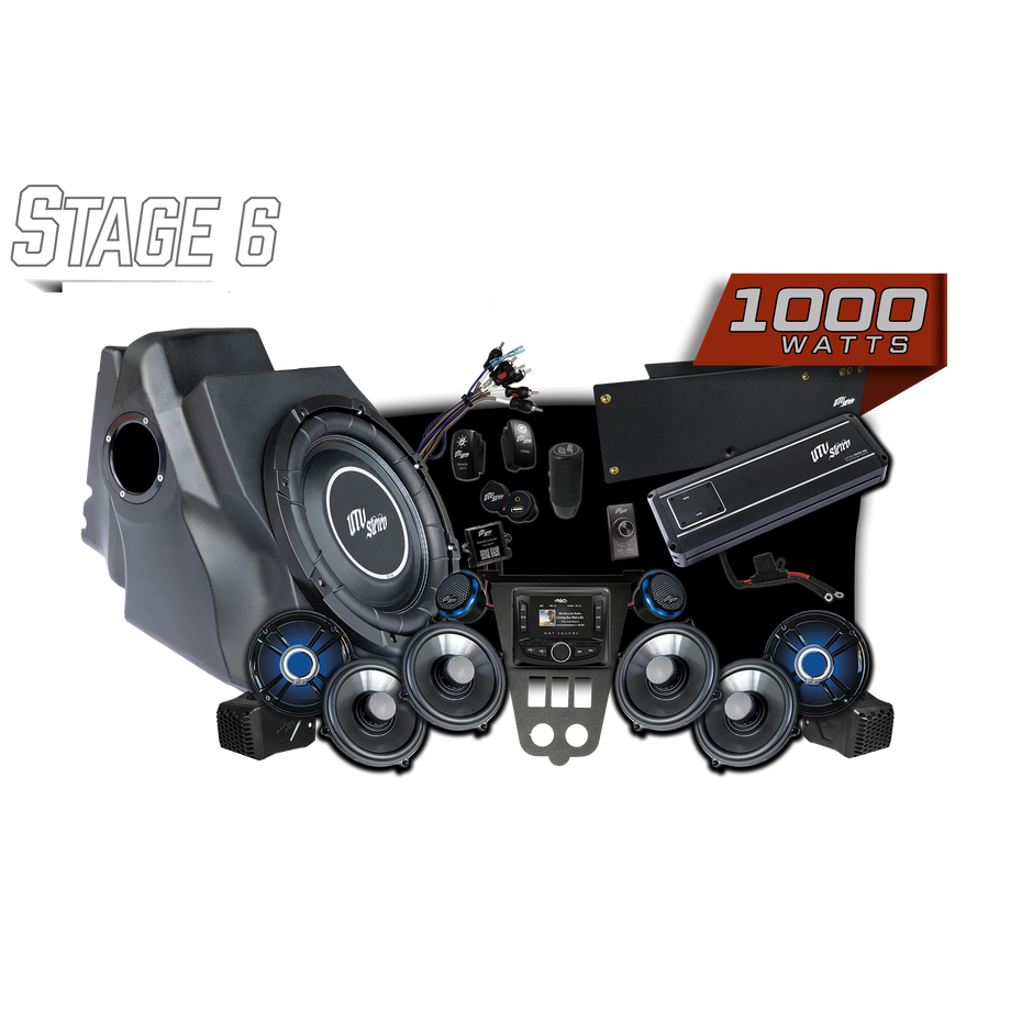 '25-'26 RZR® Pro Series Signature Stage 6 Stereo Kit | UTVS-PRO2-S6-S