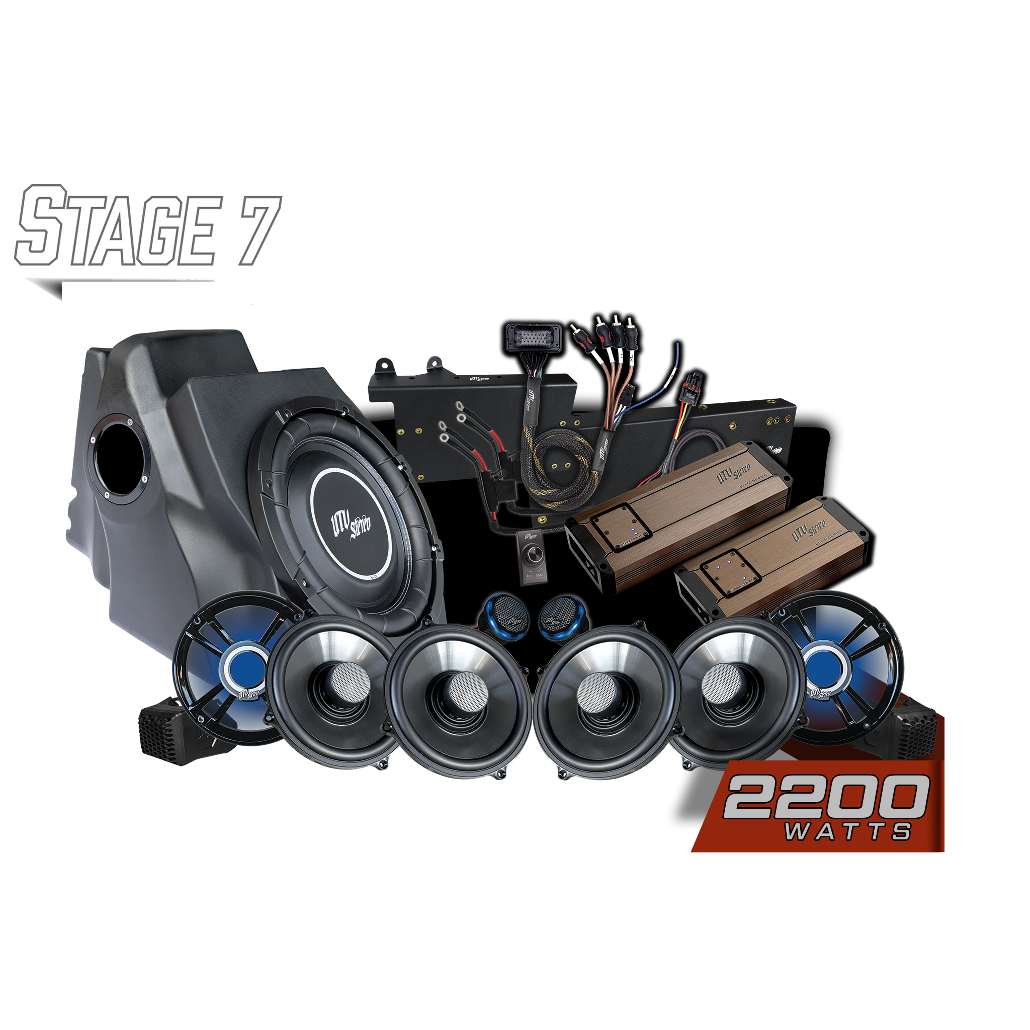 '25-'26 RZR® Pro Series Ride Command® Stage 7 Stereo Kit | UTVS-PRO2-S7-RC