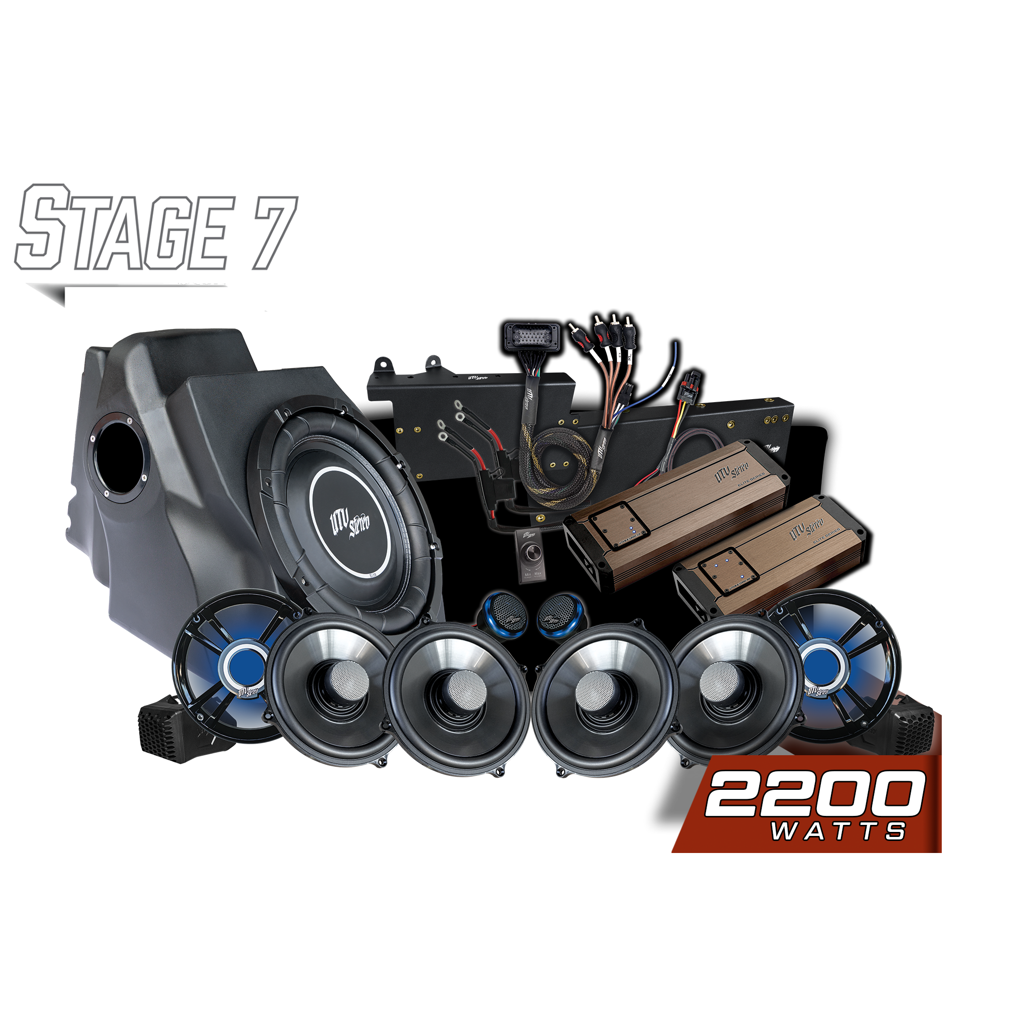 '25-'26 RZR® Pro Series Ride Command® Stage 7 Stereo Kit | UTVS-PRO2-S7-RC