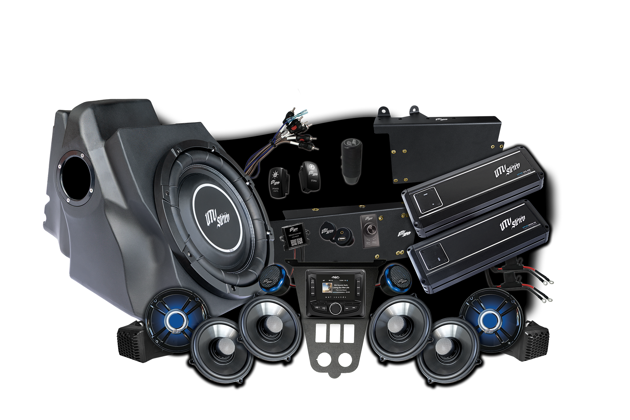 '25-'26 RZR® Pro Series Signature Stage 7 Stereo Kit | UTVS-PRO2-S7-S